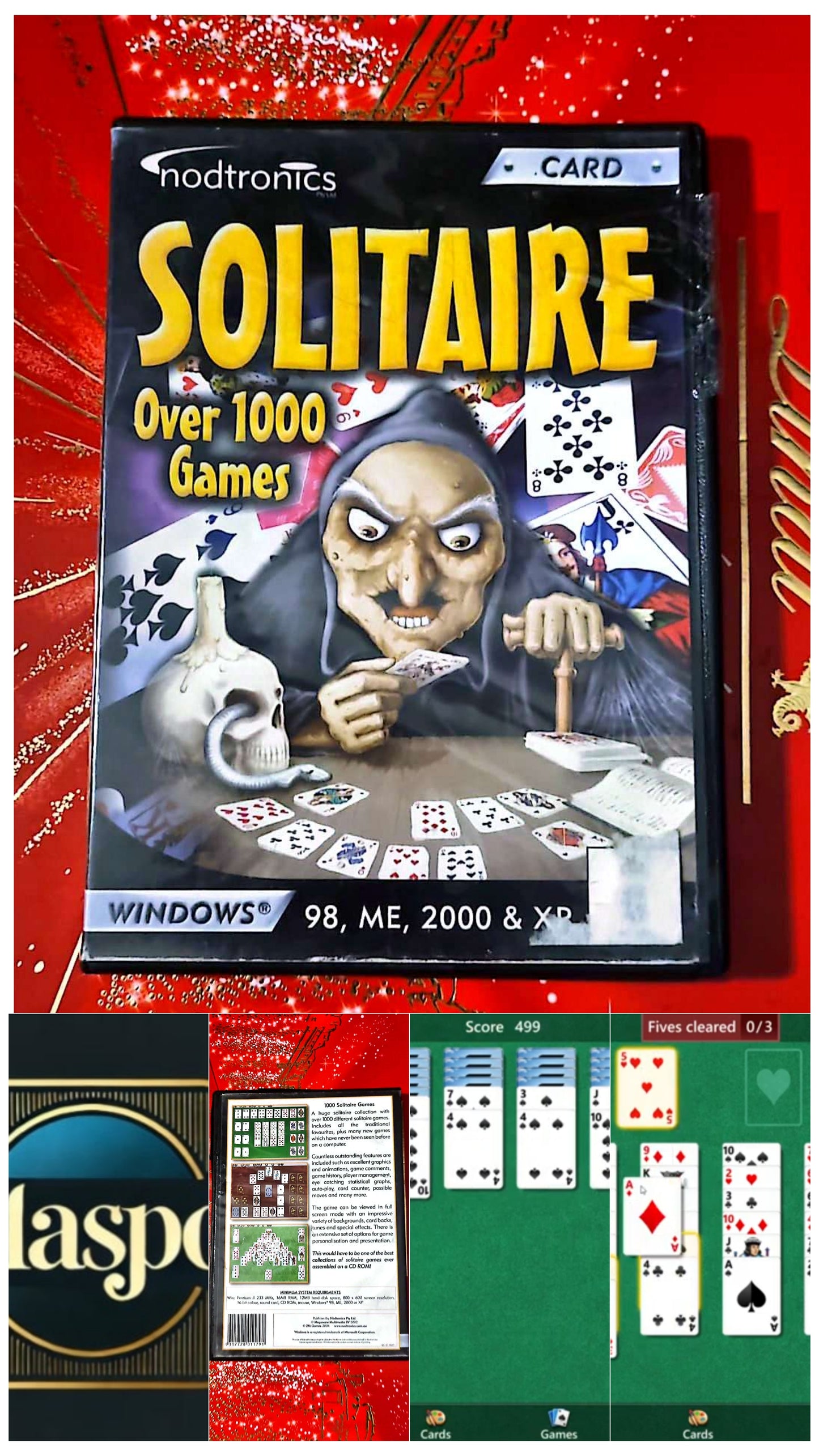 Jeu vidéo PC : solitaire over 1000 game pc