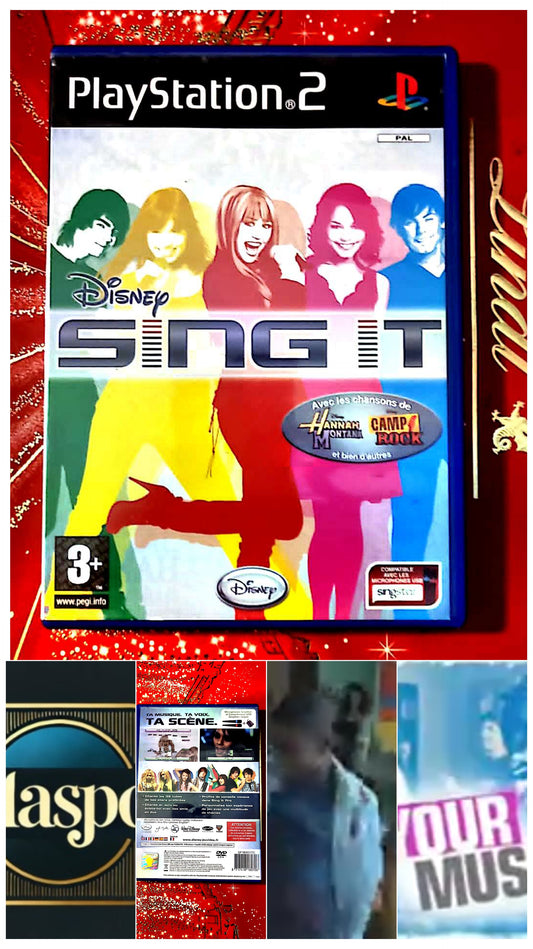 Jeu vidéo PS2 : Disney sing it