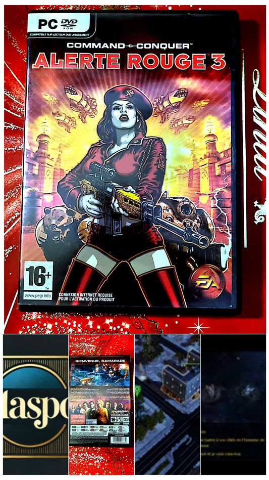 Jeu vidéo PC : command conquer alerte rouge 3