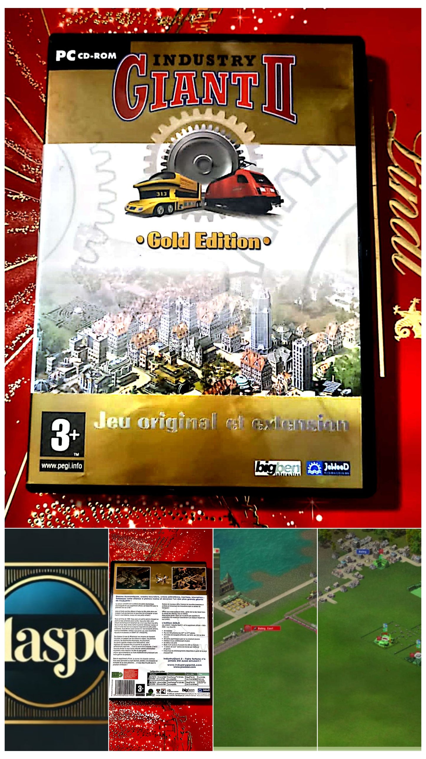 Jeu vidéo PC : industry giant 2 gold edition