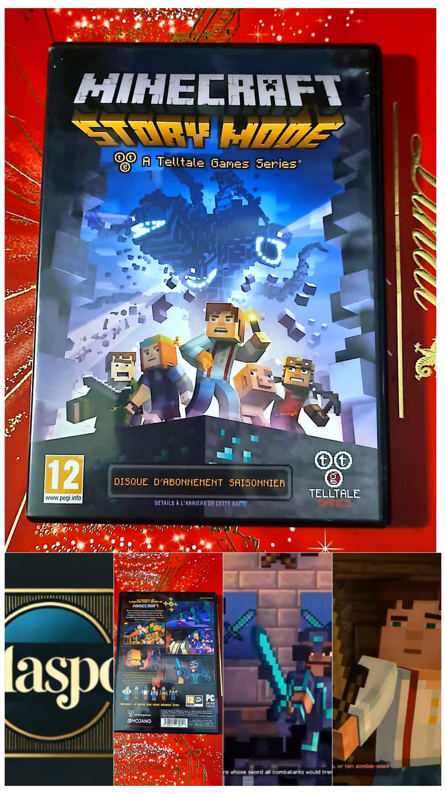 Jeu vidéo PC : minecraft story mode full game pc