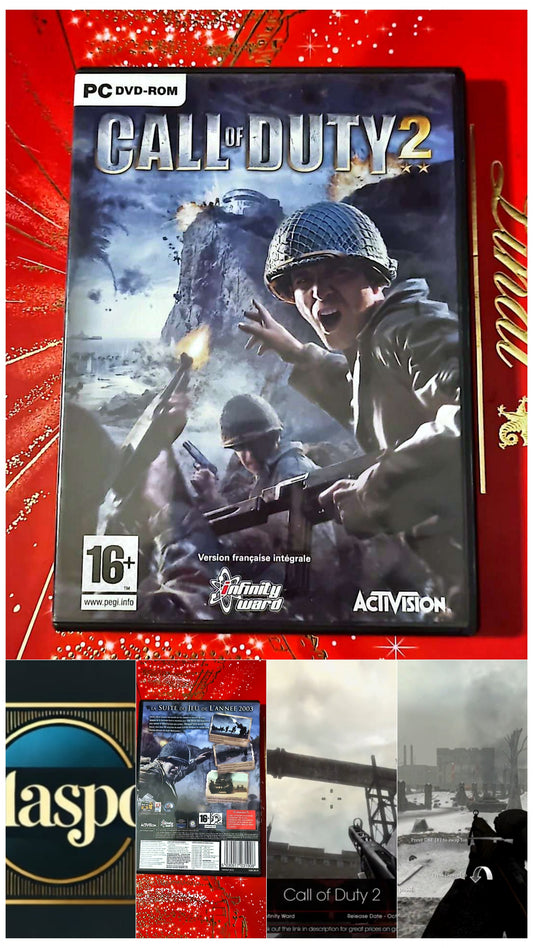 Jeu vidéo PC : call of duty 2 jeu PC