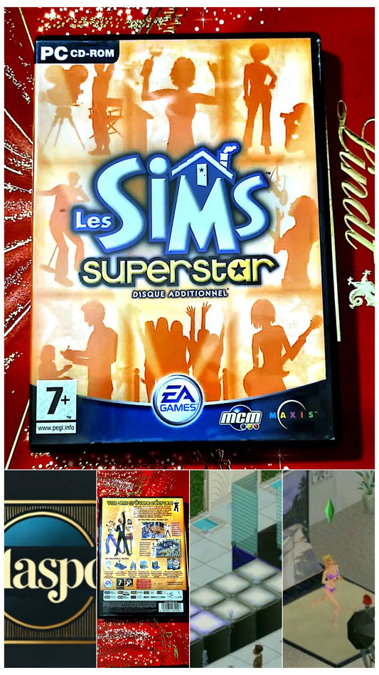 Jeu vidéo PC : Les Sims Super Star