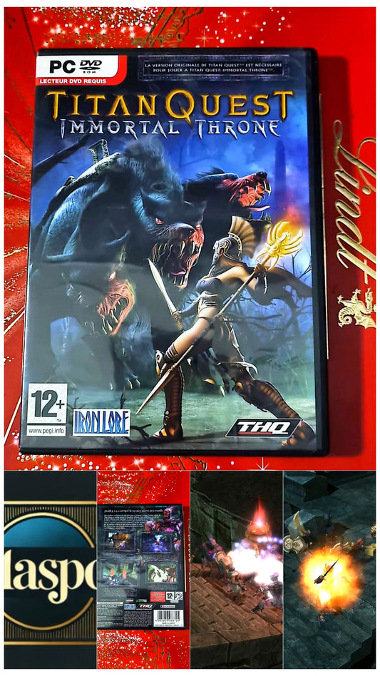 Jeu vidéo PC : titan quest immortal throne gameplay pc