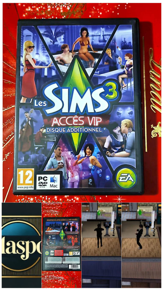 Jeu vidéo PC : les sims 3 accès vip disque additionnel pc