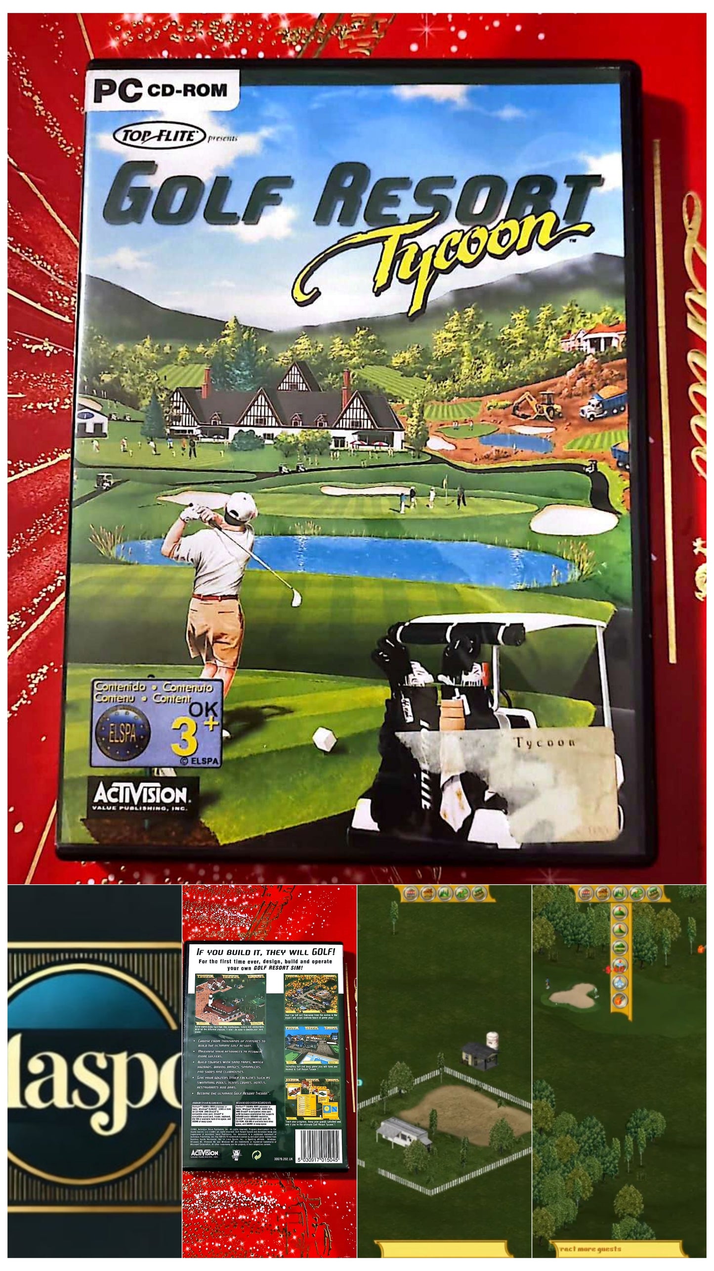 Jeu vidéo PC : Golf Resort Tycoon pc