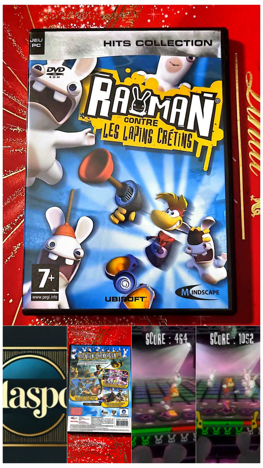 Jeu vidéo PC : Rayman contre les lapins crétins pc