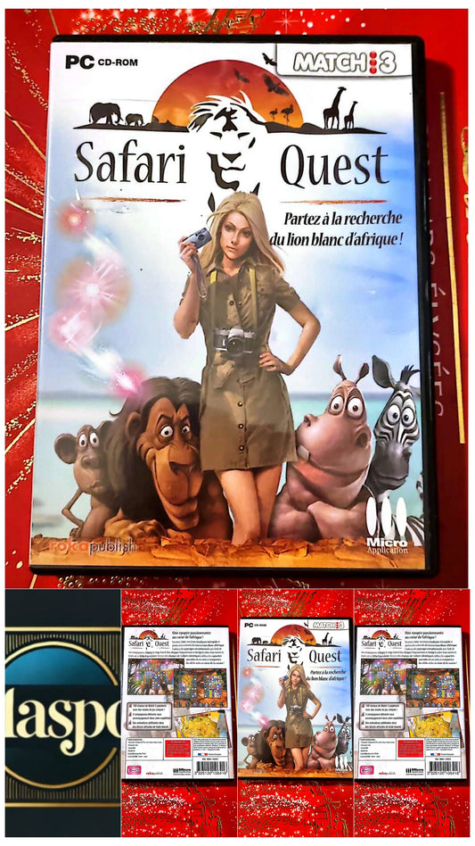 Jeu vidéo PC : Safari Quest partez à la recherche du lion blanc d'Afrique pc