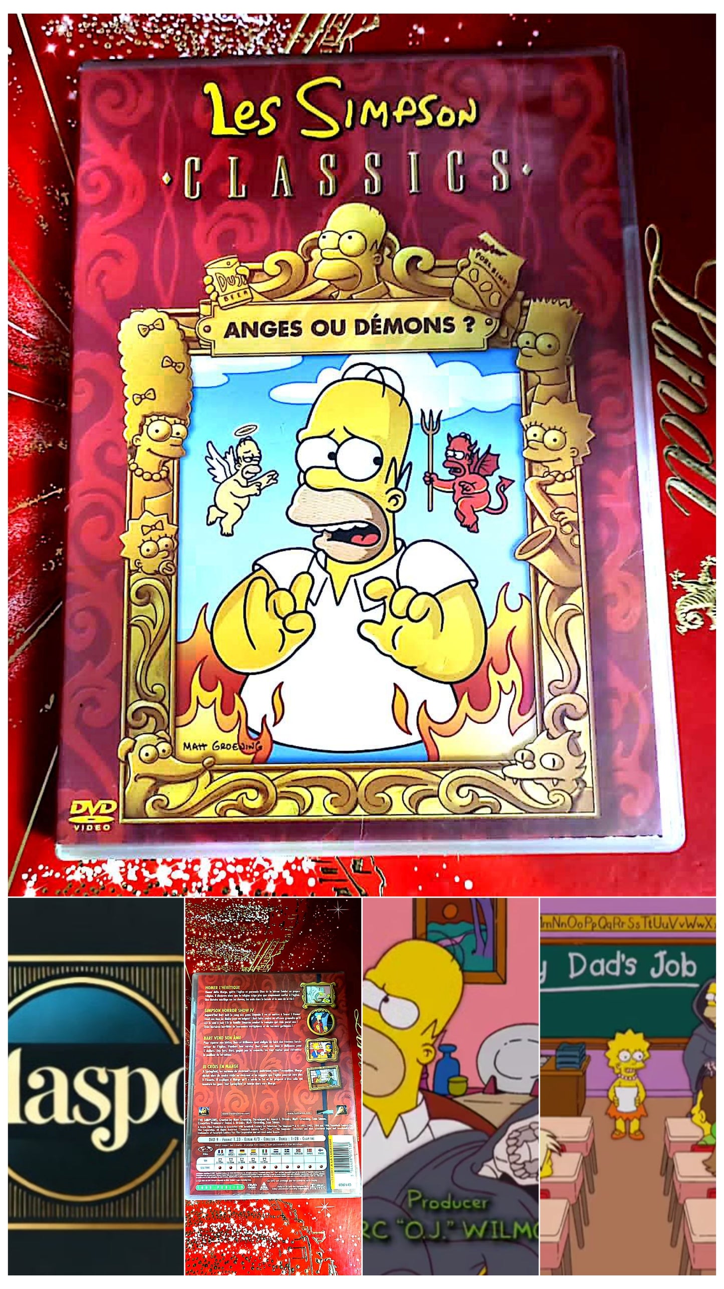 DVD Les Simpson Anges ou Démons