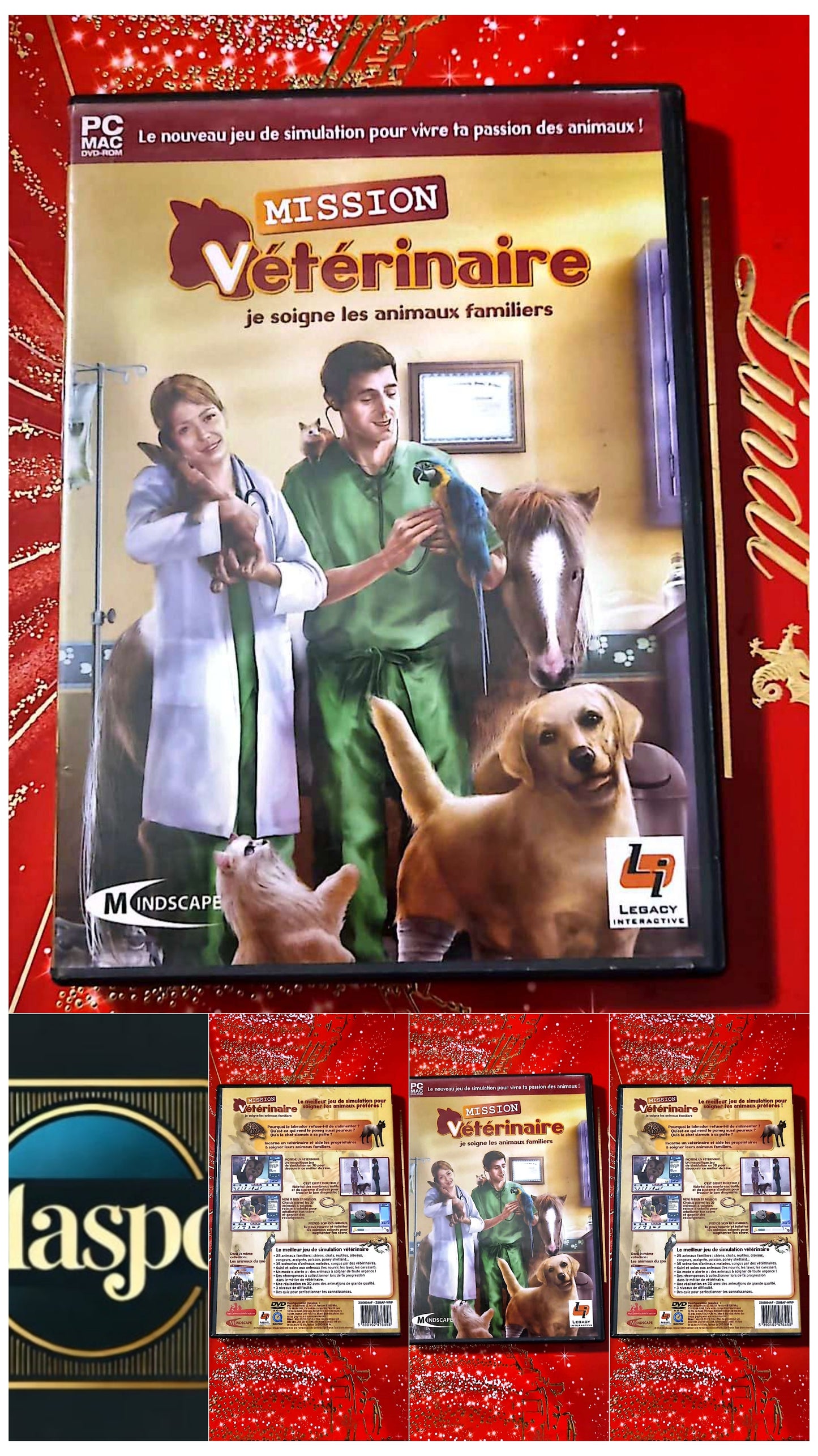 Jeu vidéo PC : Mission vétérinaire je soigne les animaux familiers pc