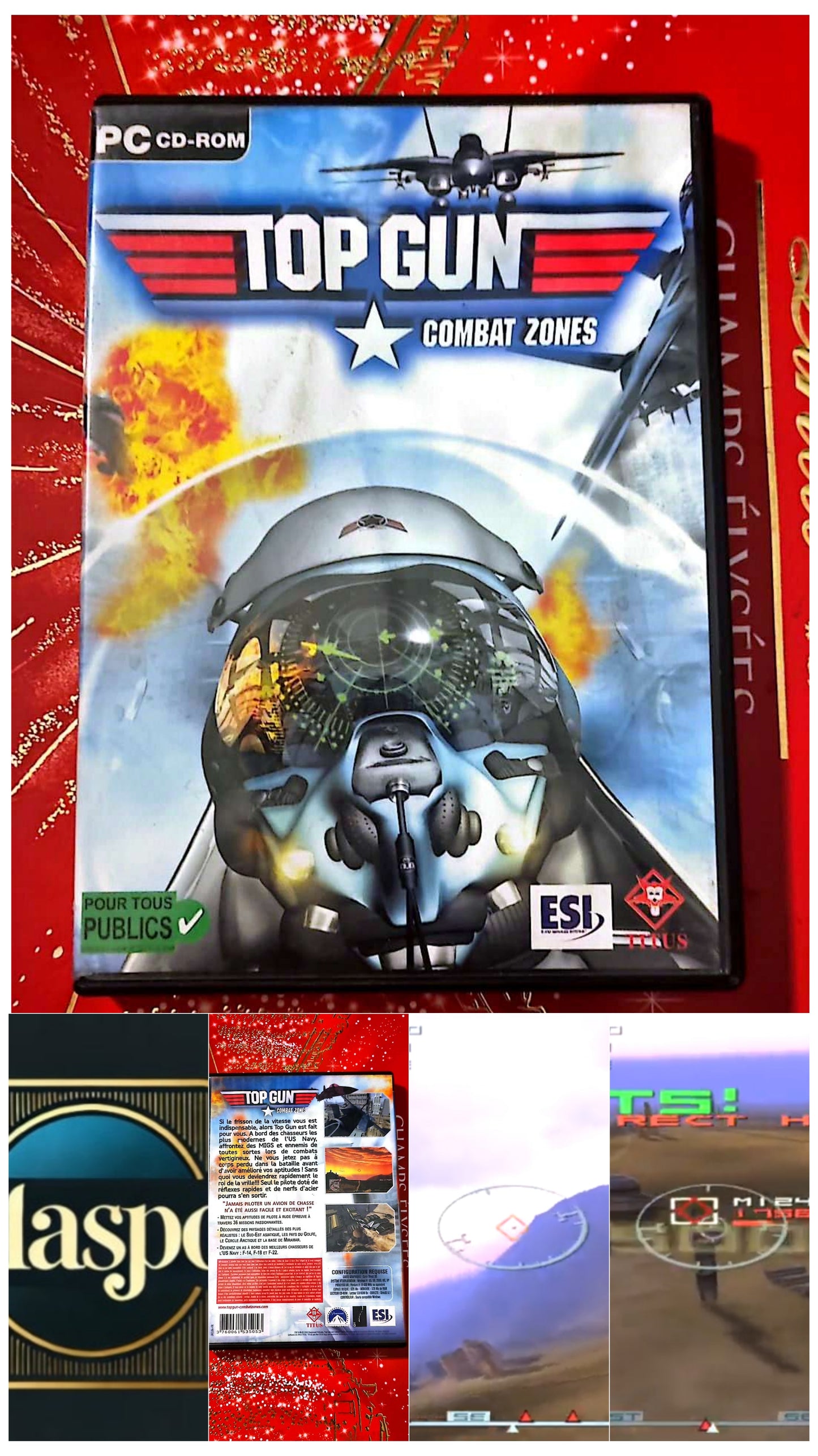Jeu vidéo PC : top gun combat zones pc