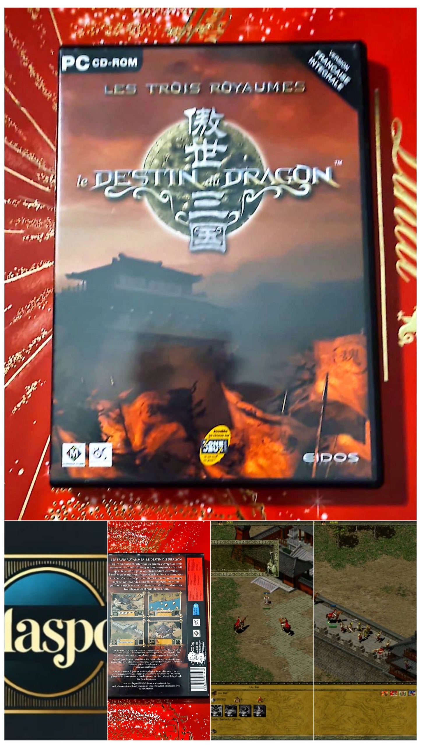 Jeu vidéo PC : les trois royaumes le destin du dragon PC