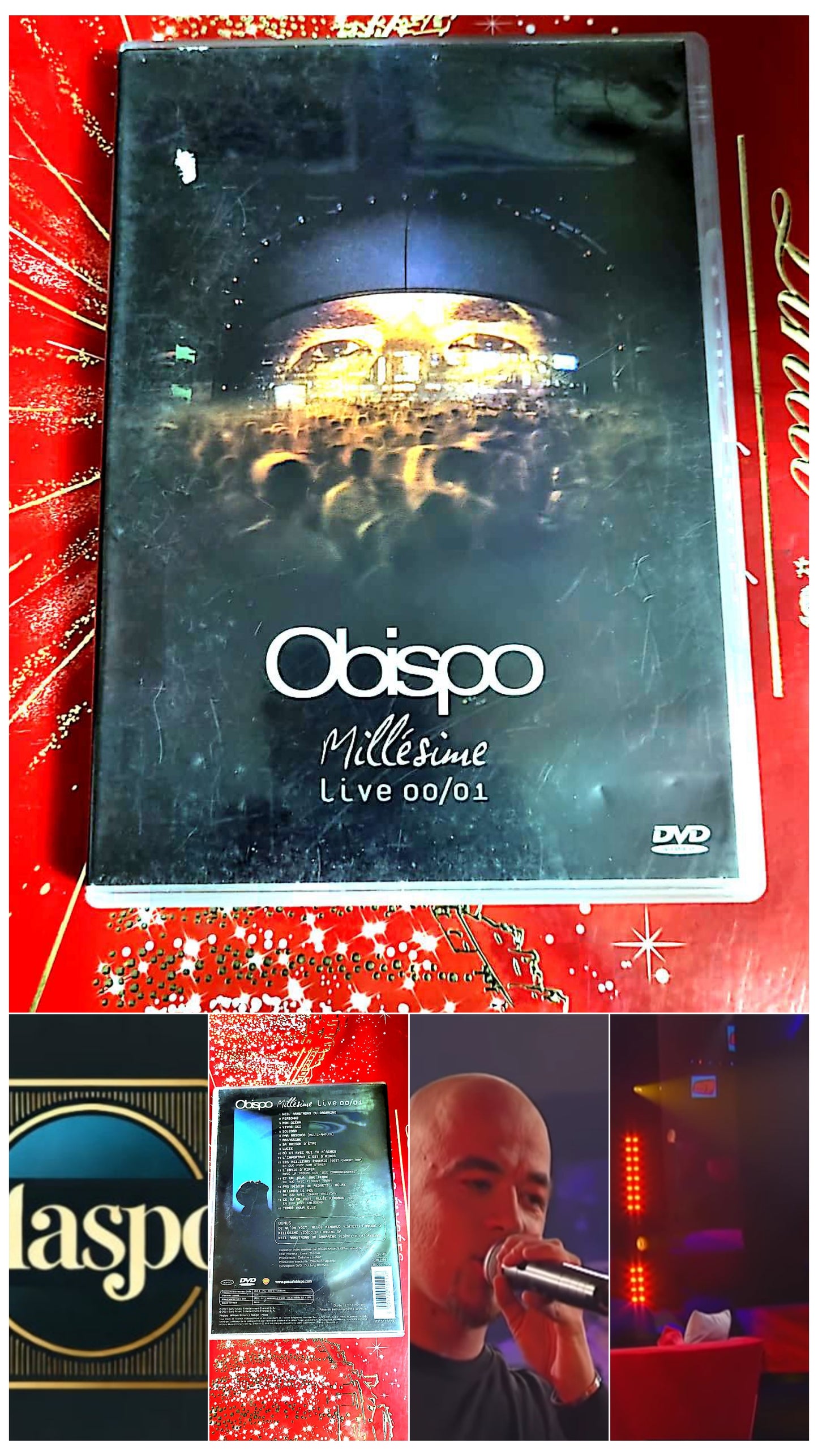 dvd obispo millesime live 00/01