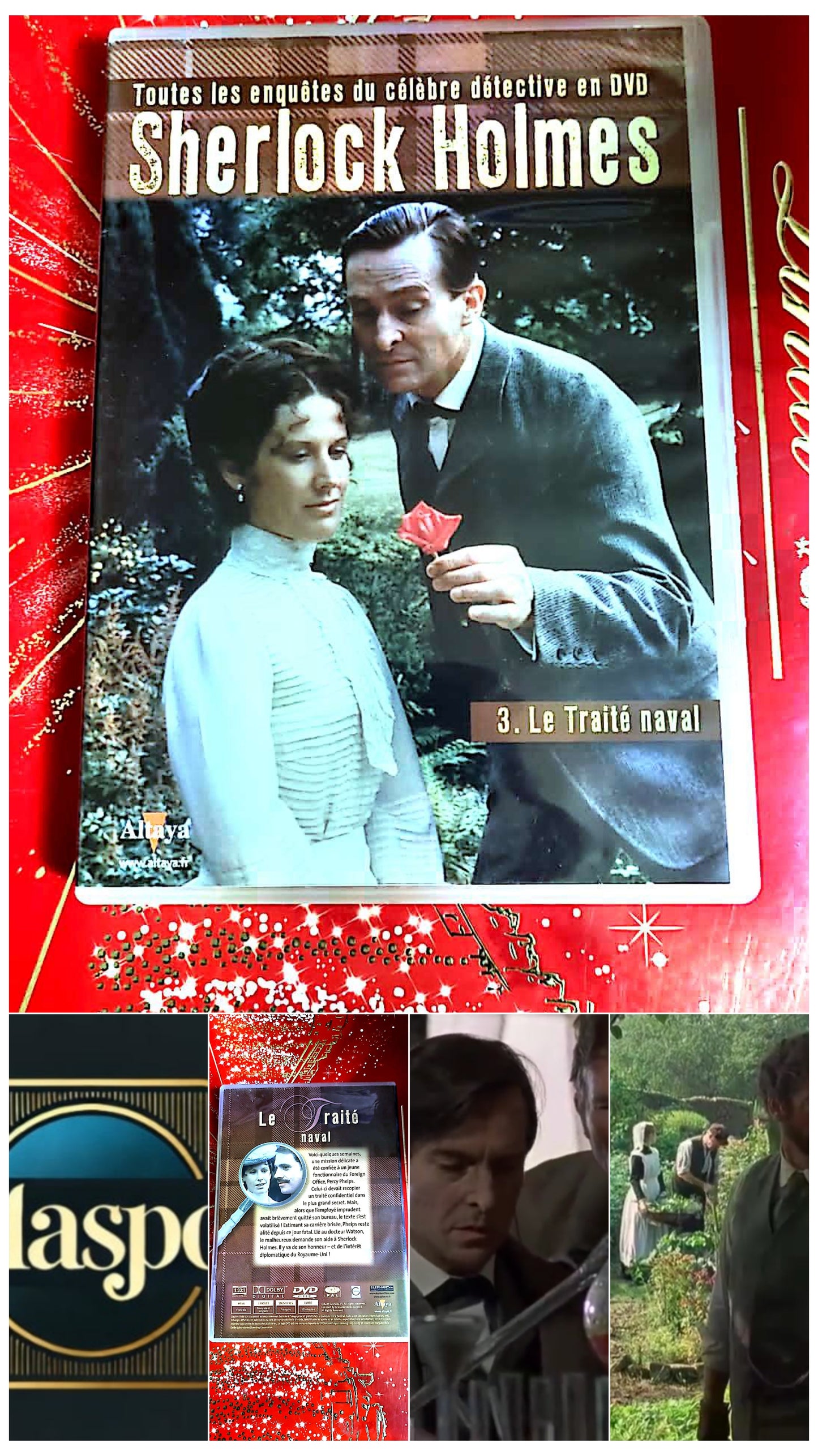 dvd sherlock holmes 3. le traité naval