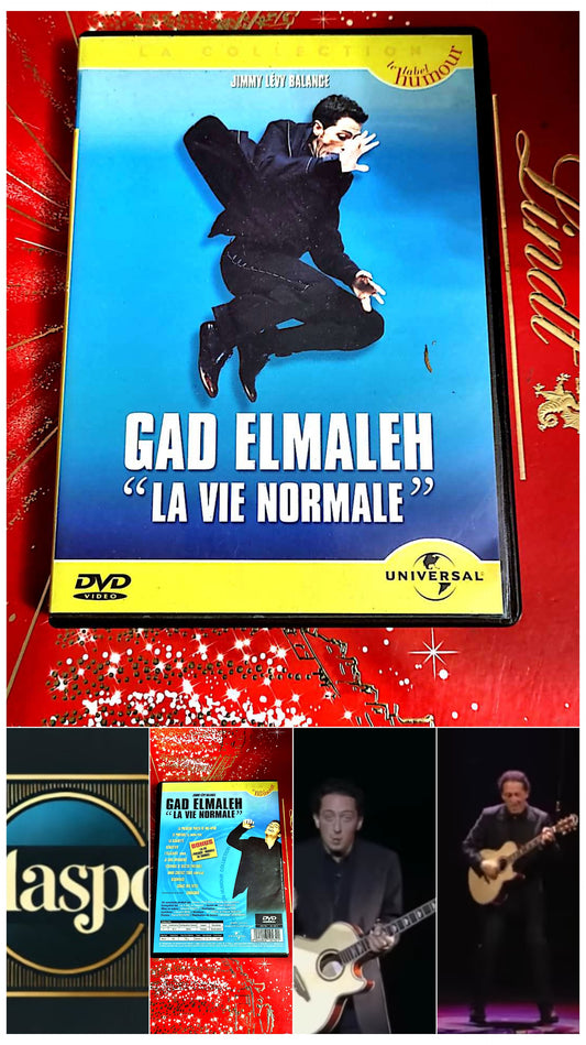 dvd Gad elmaleh la vie normale