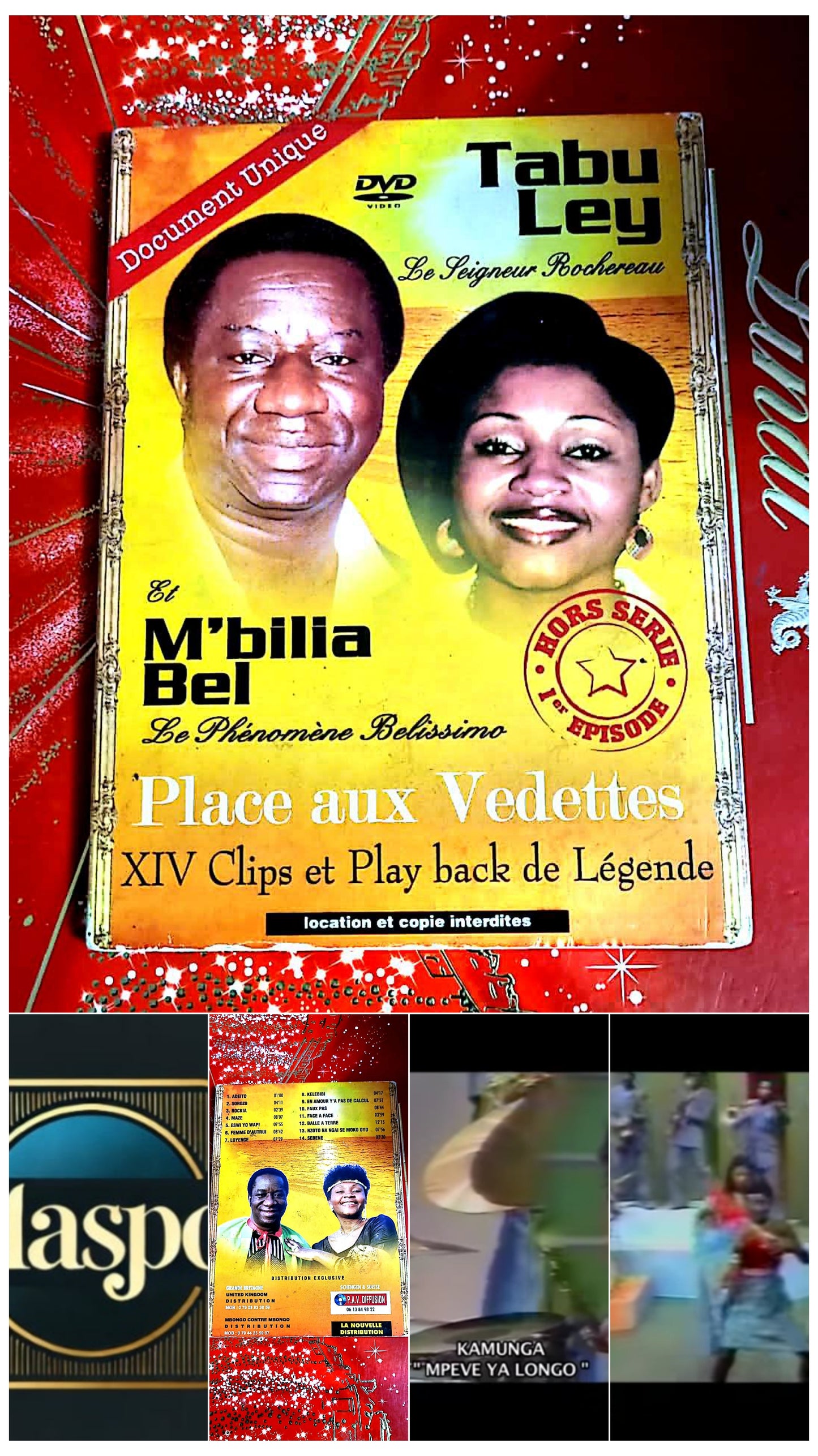 dvd tabu ley m'bilia bel place aux vedettes