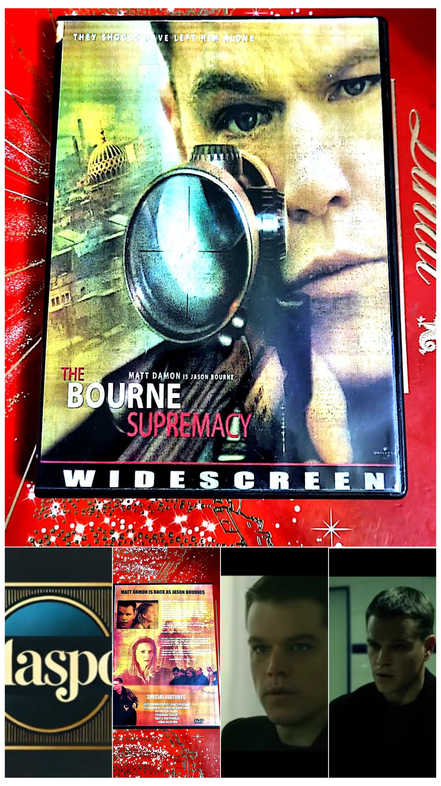dvd matt damon the bourne supremacy
