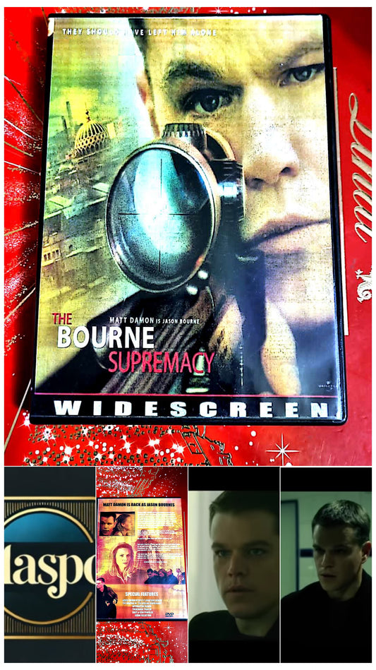 dvd matt damon the bourne supremacy