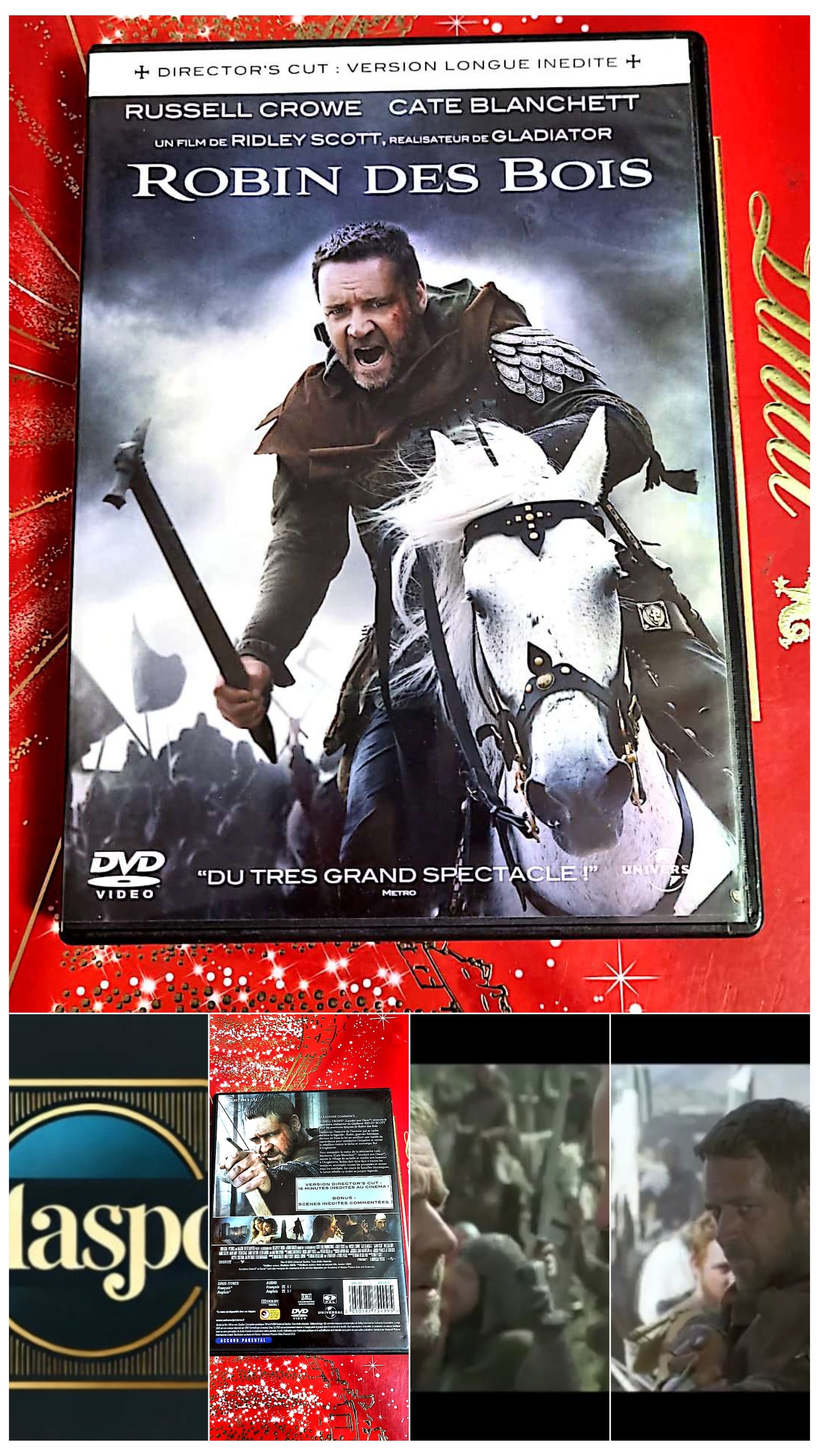 dvd russelle crowe robin des bois