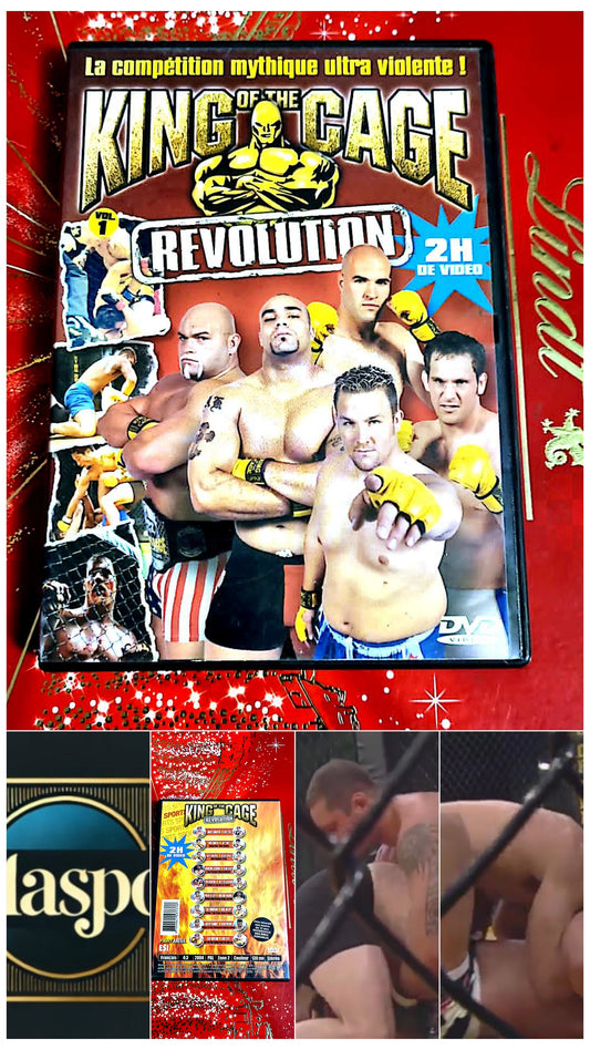 DVD king of he cage révolution
