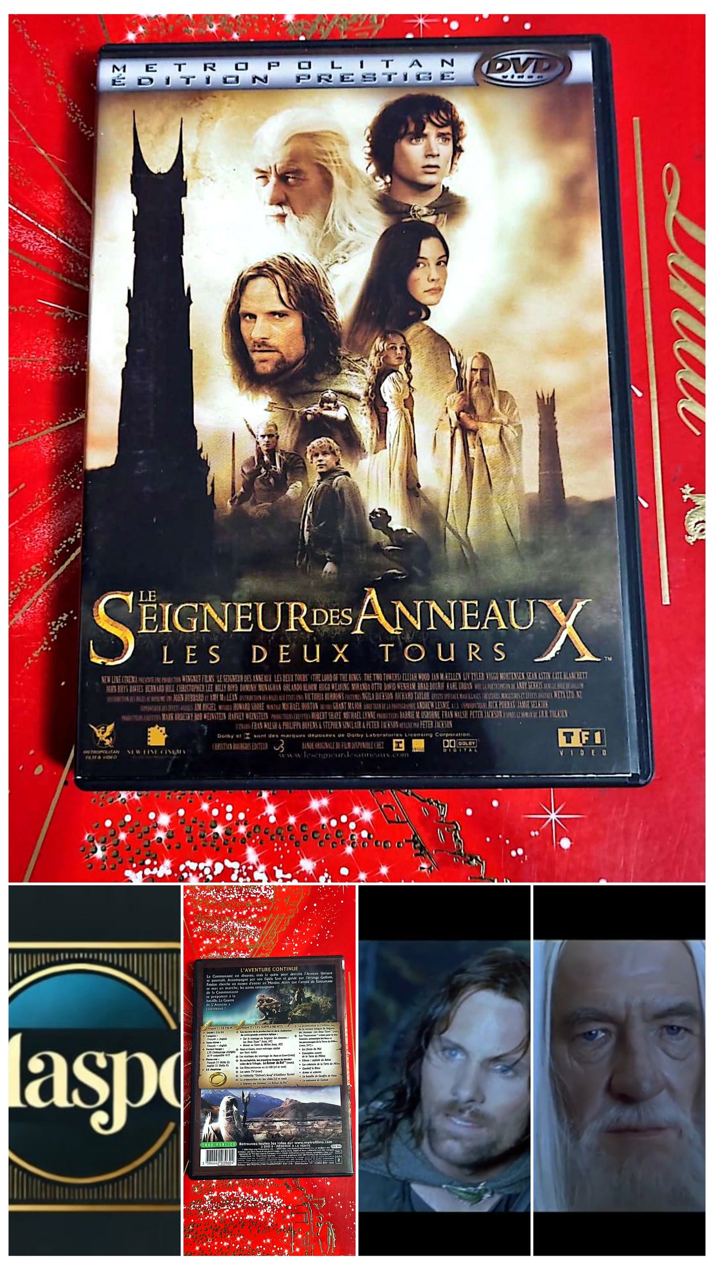 DVD : le seigneur des anneaux les deux tours
