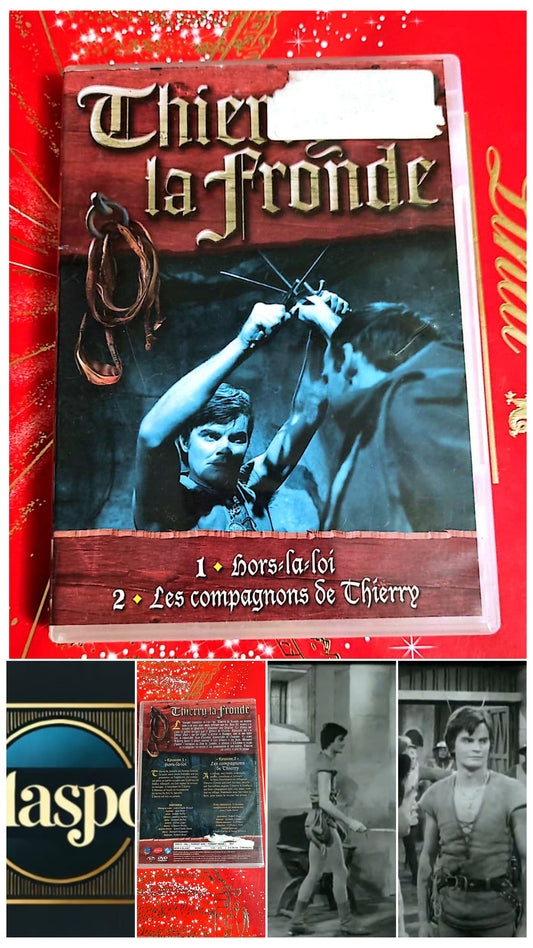 DVD : thierry la fronde 1 hors la loi 2 les compagnons de Thierry