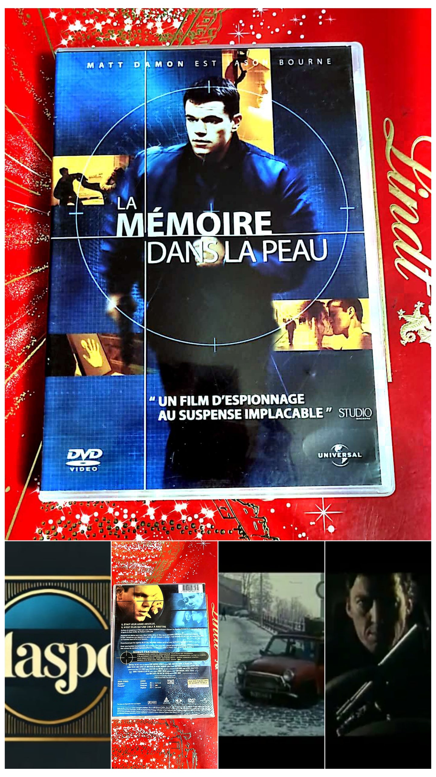 dvd Matt damon la memoire dans la peau