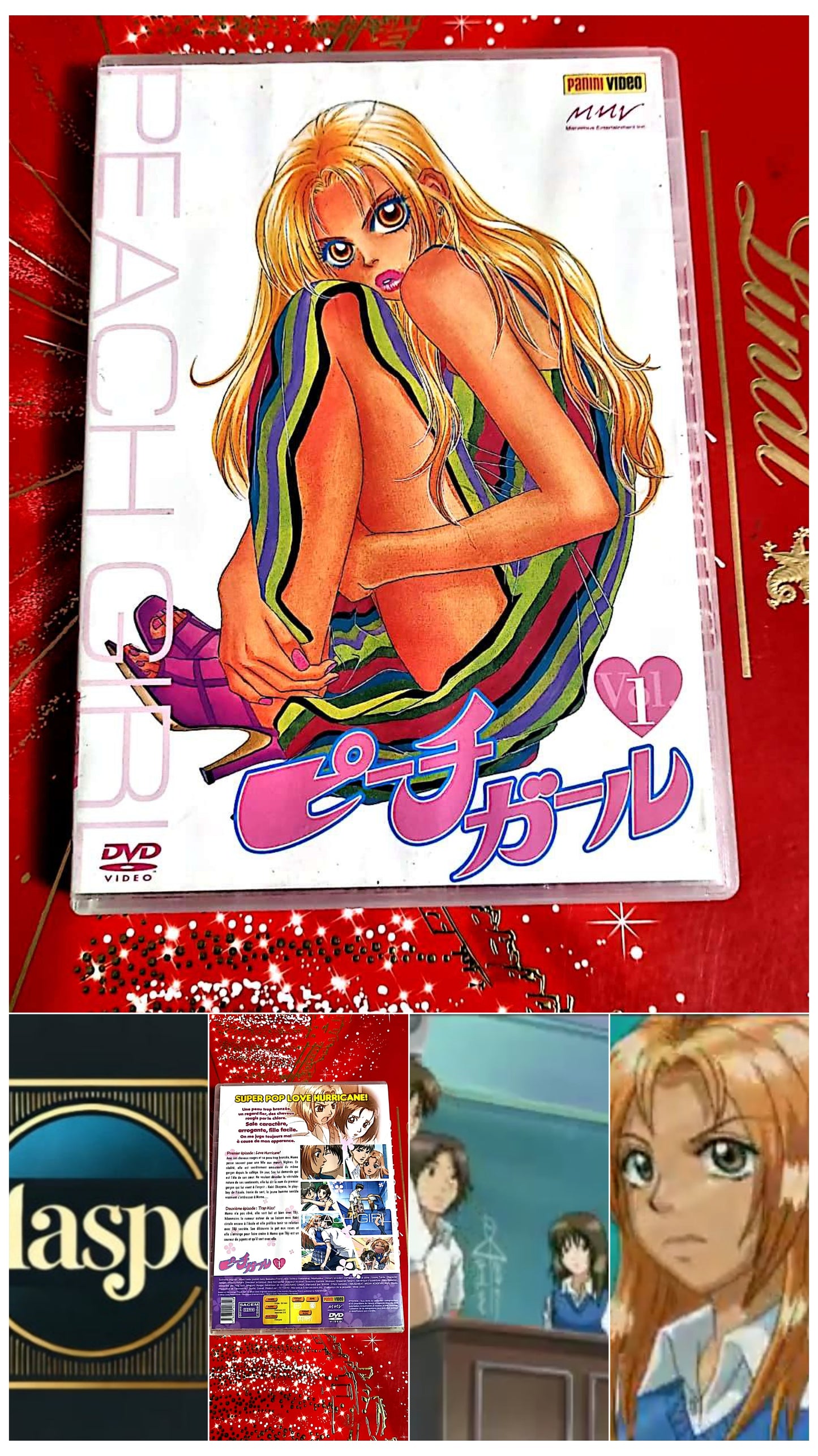 DVD : Peach Girl Vol.1 – DVD Anime – Épisodes 1 et 2 – Audio et Japonais – Sous-titres