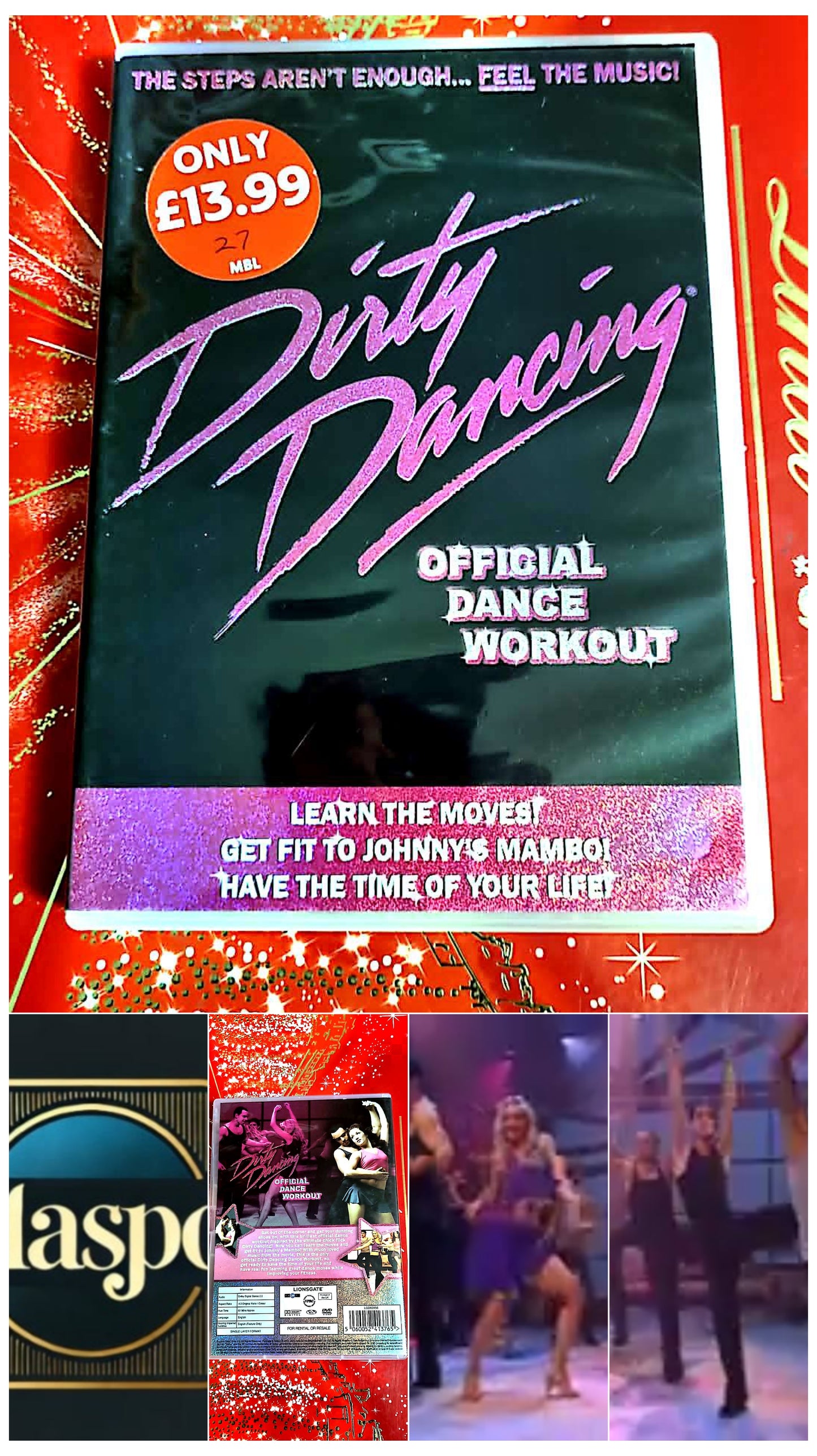 dvd dirty dancing official dance workout