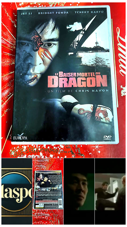 dvd jetli le baiser mortel du dragon