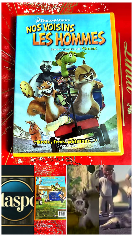dvd dreamworks Nos voisins les hommes