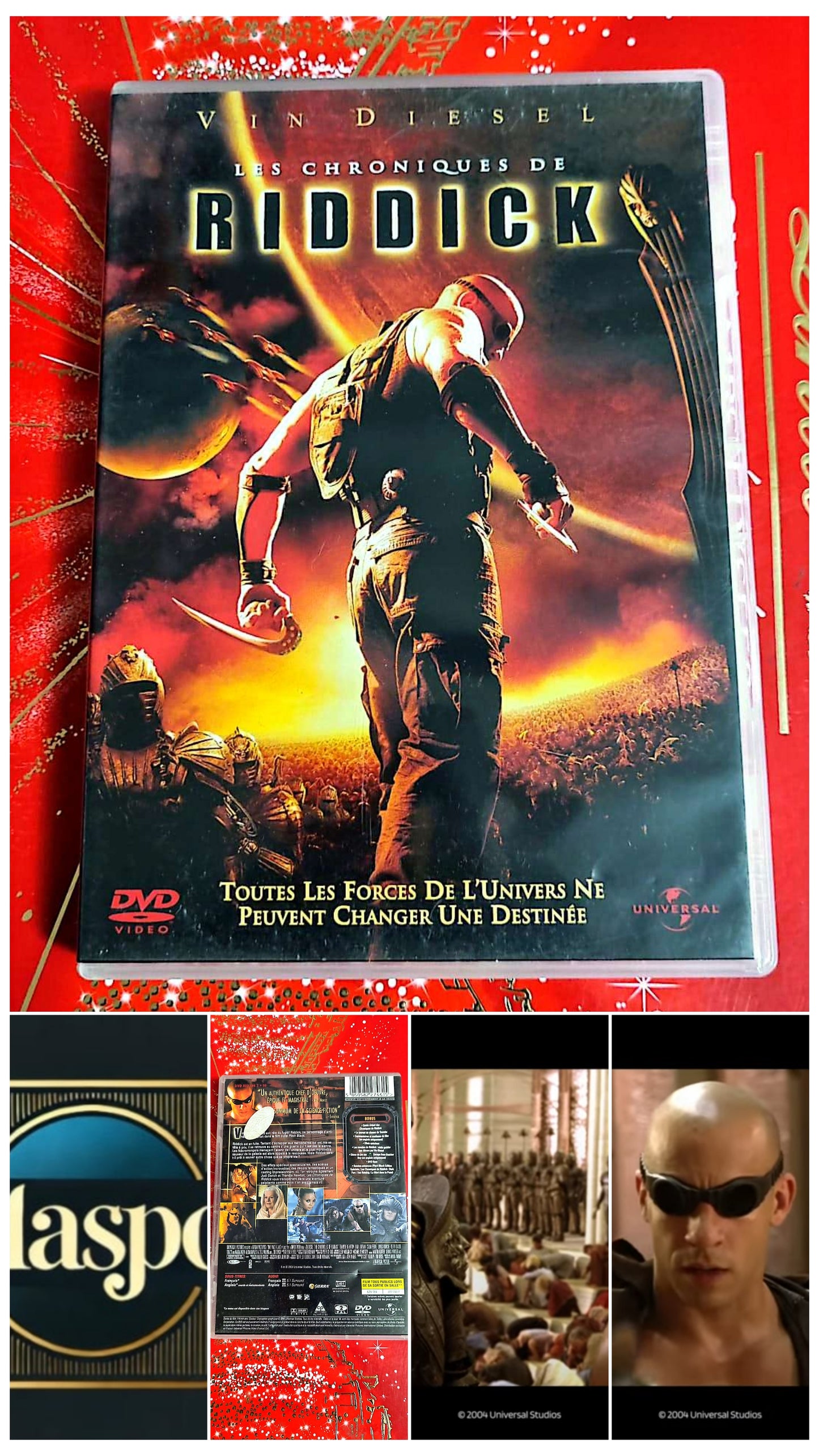 DVD : les chroniques de riddick vin diesel en