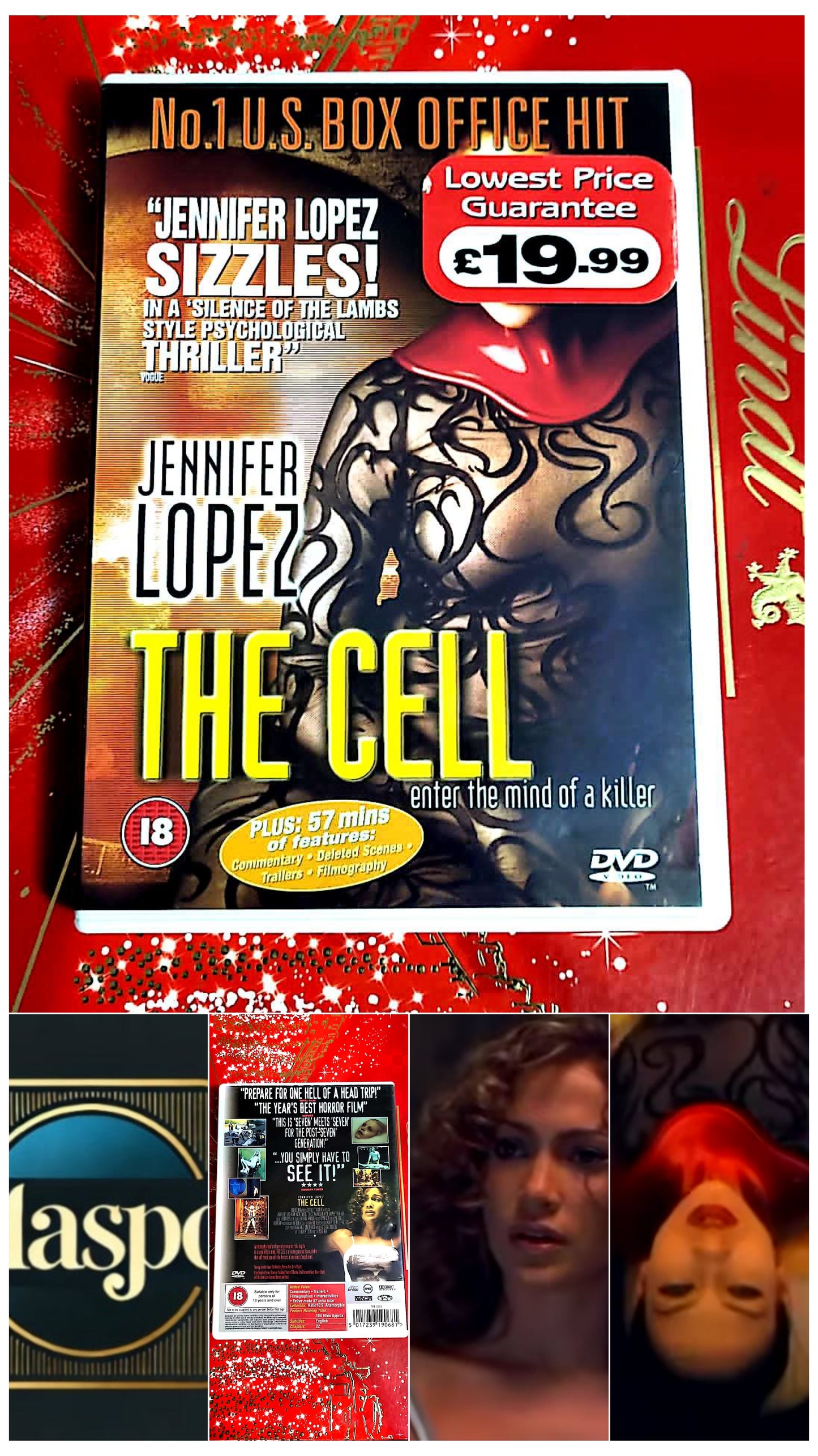 dvd jennifer lopez the cell