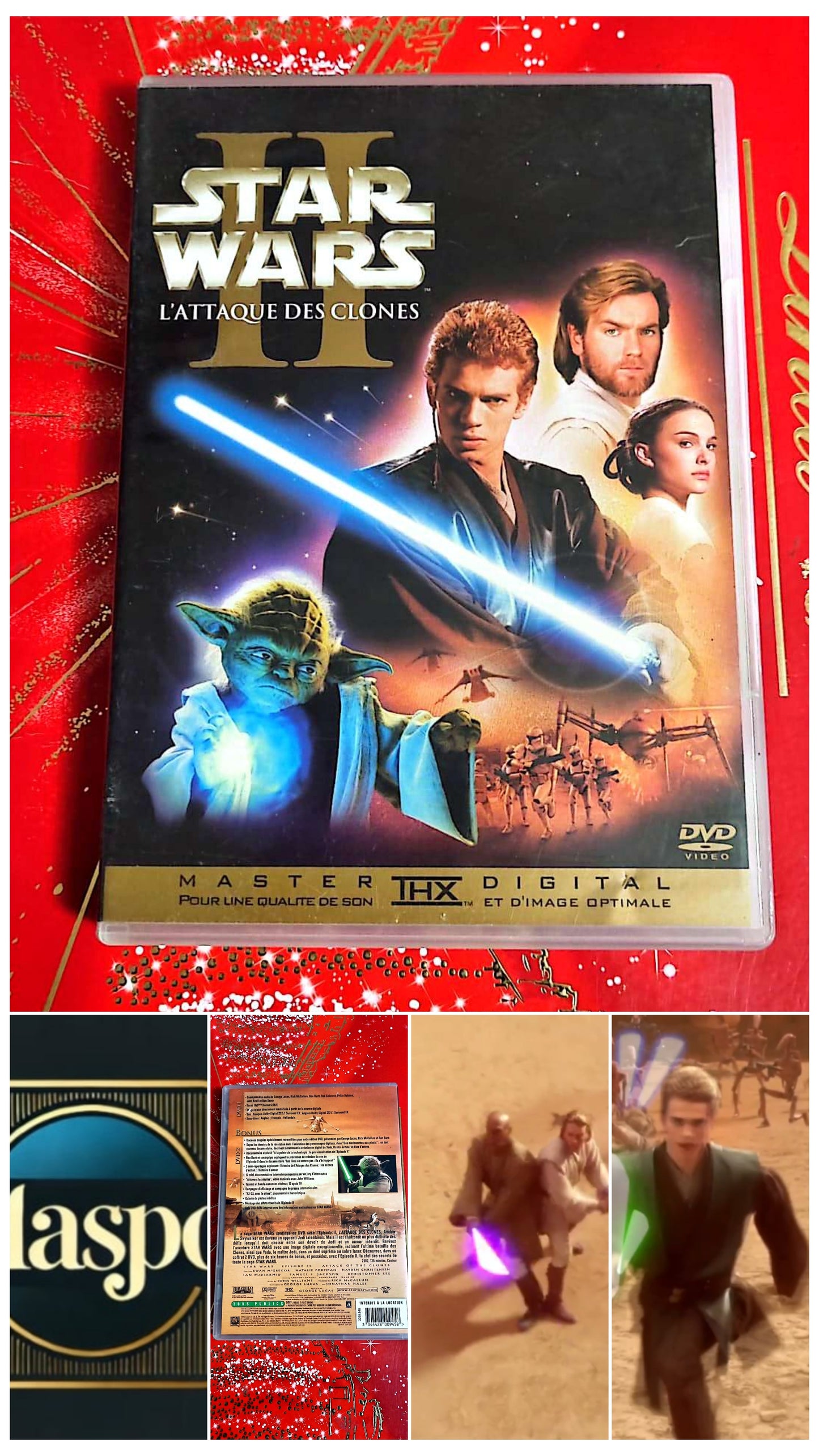 DVD : star wars l'attaque des clones ii
