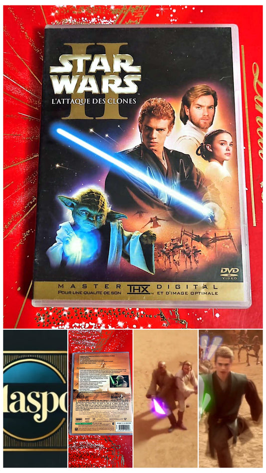 DVD : star wars l'attaque des clones ii