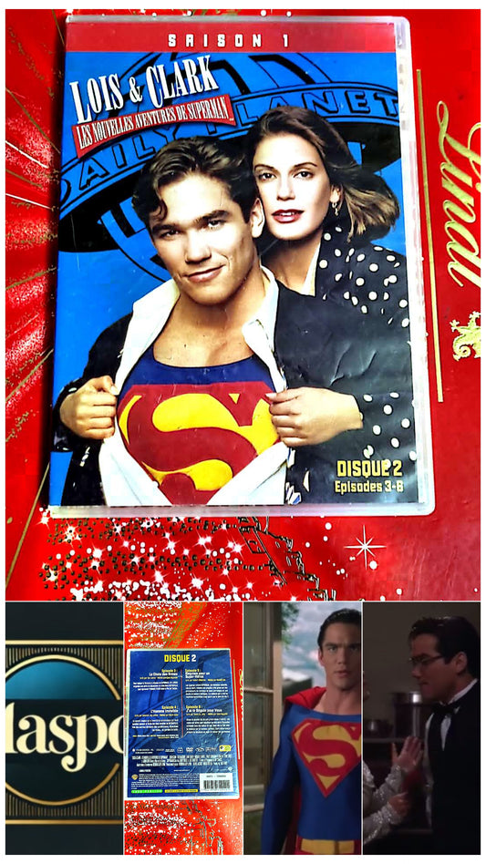 dvd lois & clark les nouvelles aventures de superman saison 1 episode 3-6