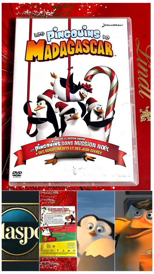 dvd les pingouins de madagascar