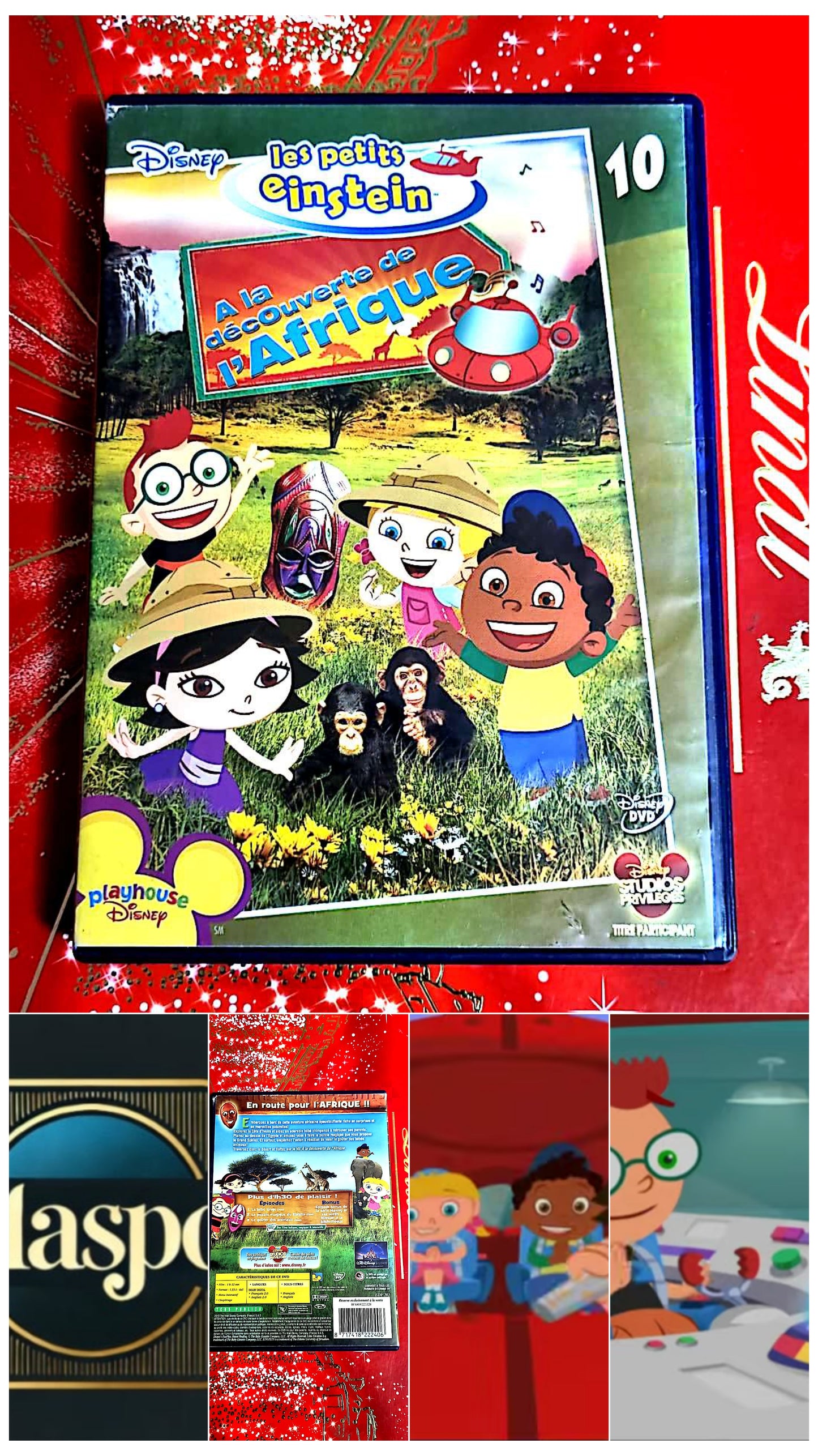 dvd les petits einsteins a la decouverte de l'afrique