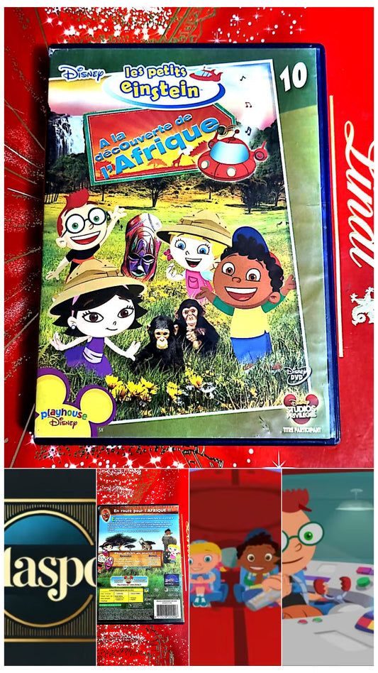 dvd les petits einsteins a la decouverte de l'afrique