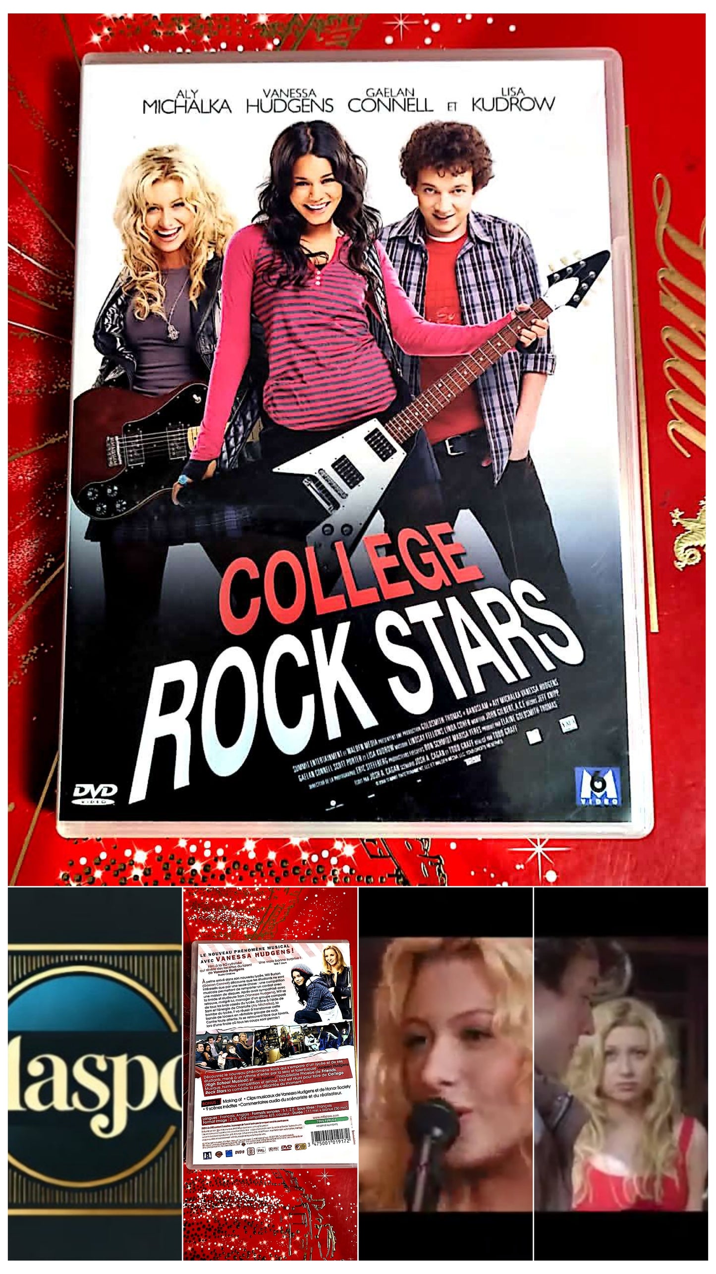 dvd college rock star
