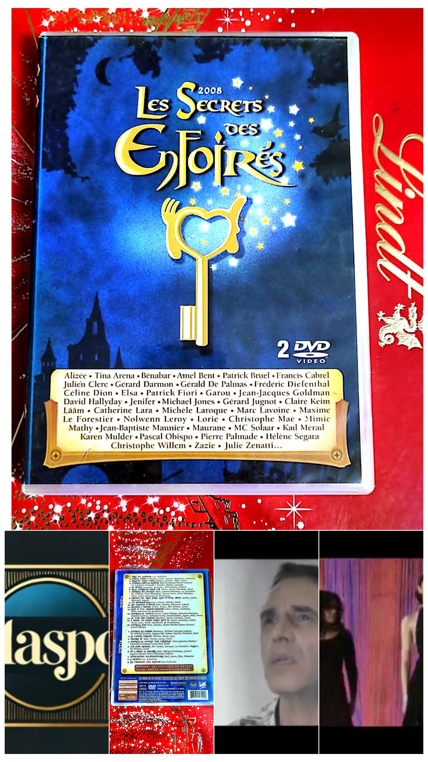 dvd les secrets des enfoires