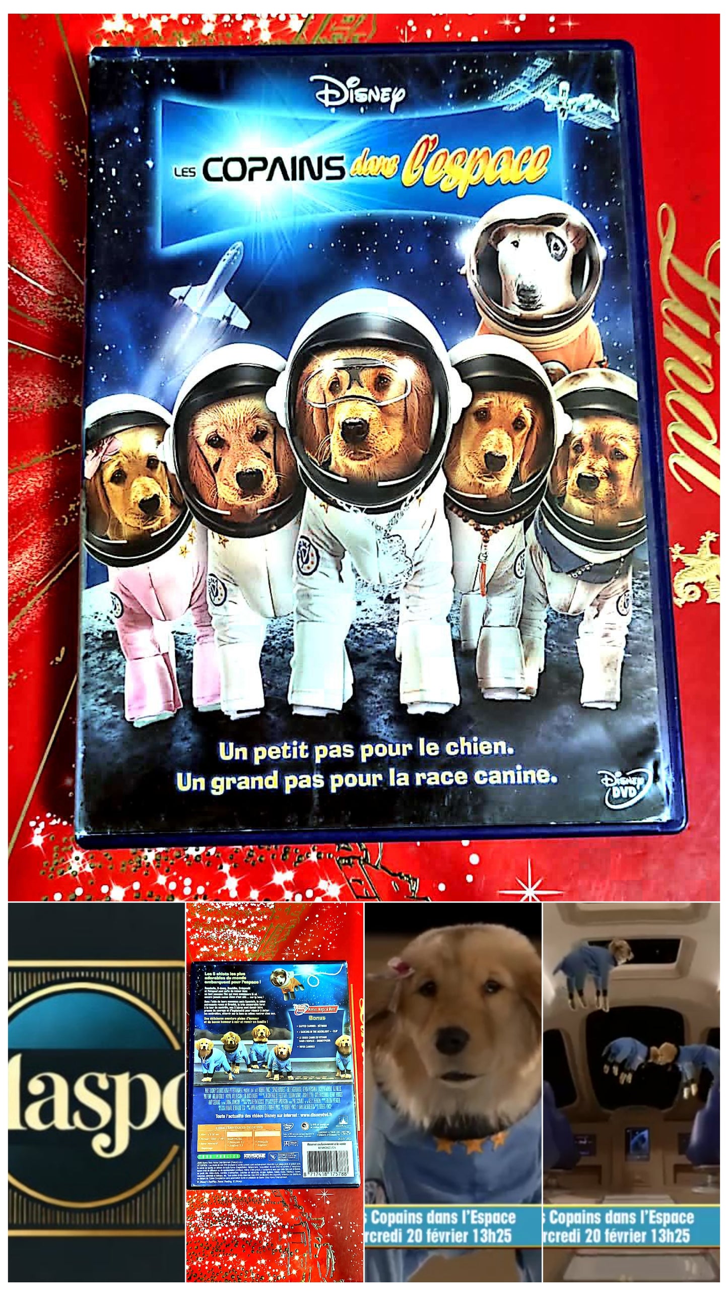 dvd disney les copains dans l'espace