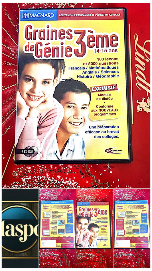 dvd graines de genie 3ème