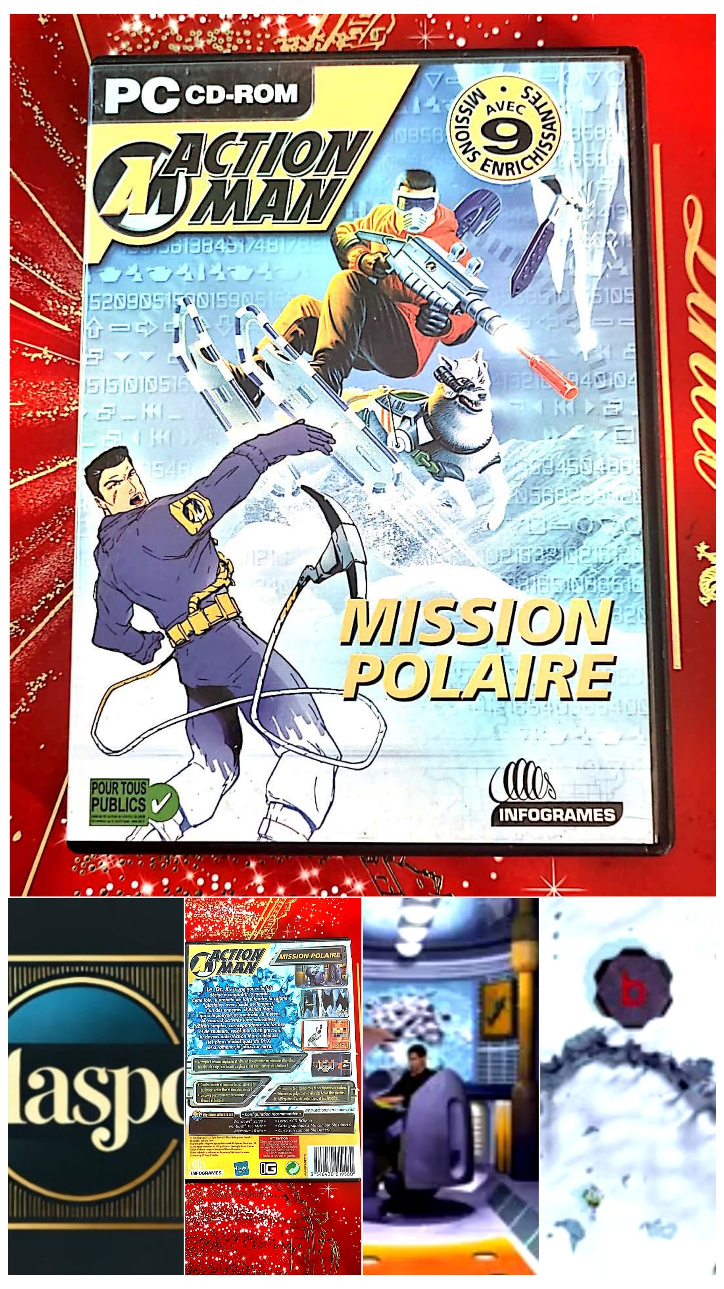 Jeu vidéo PC : Action Man Mission Polaire