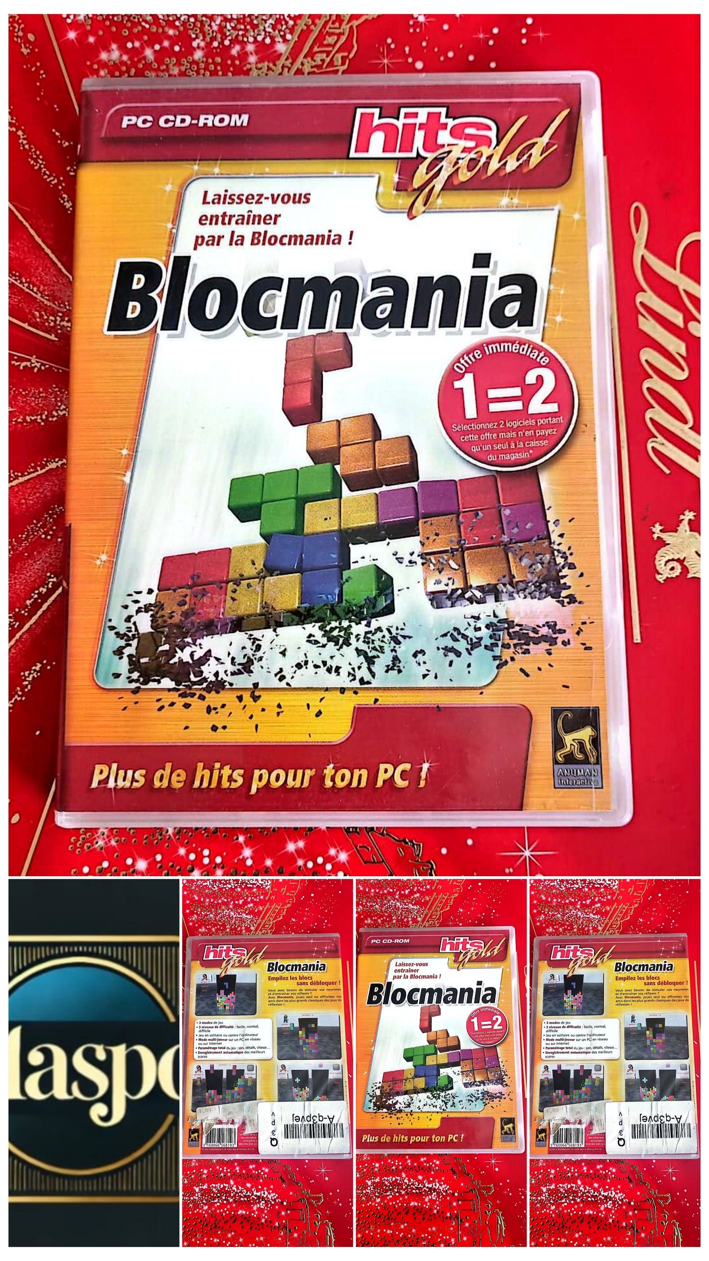 Jeu vidéo PC : Blocmania 1=2 jeu PC