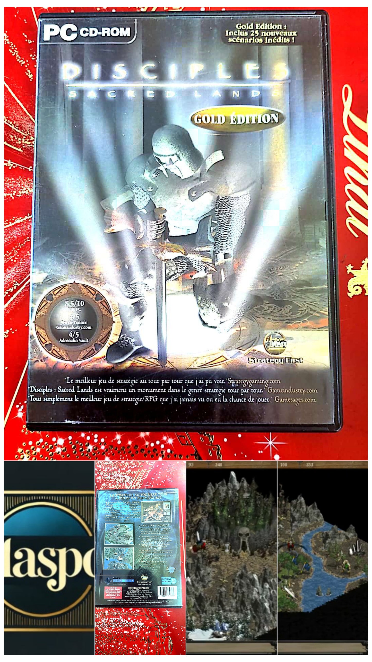 Jeu vidéo PC : Disciples sacred lands gold edition