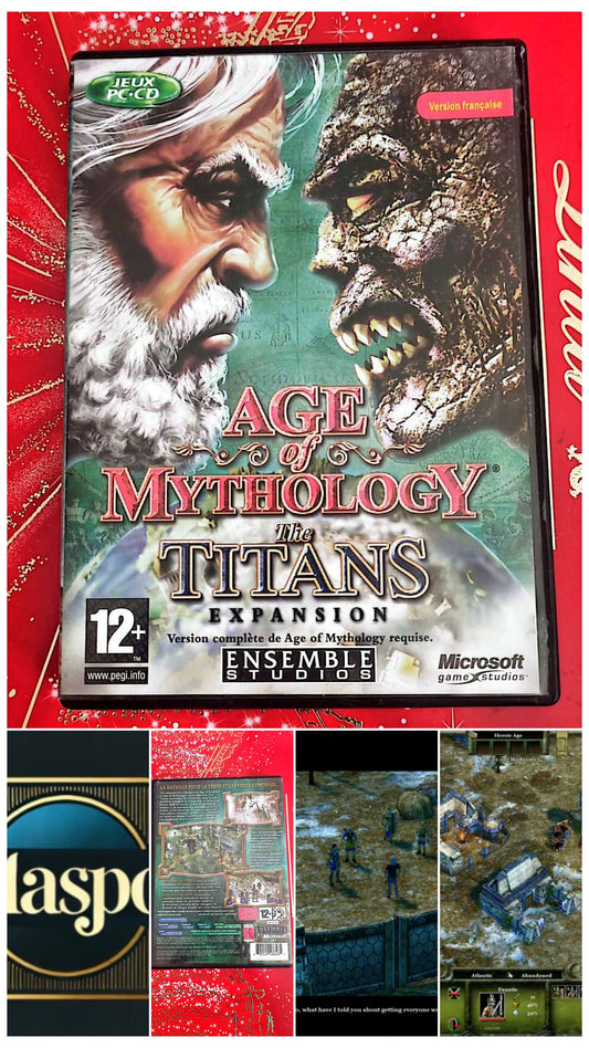 Jeu vidéo PC : age of mythology the titans expansion jeu PC