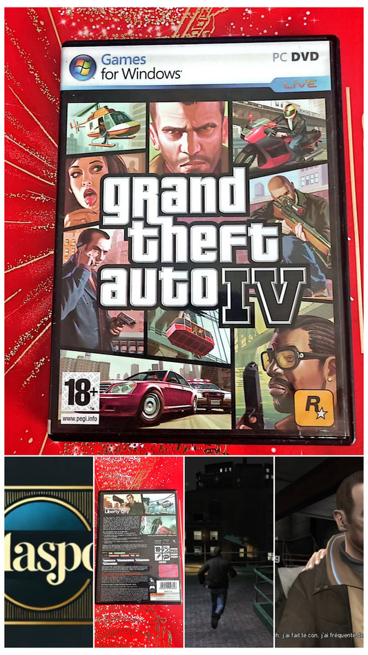 Jeu vidéo PC : Grand theft auto IV jeu PC