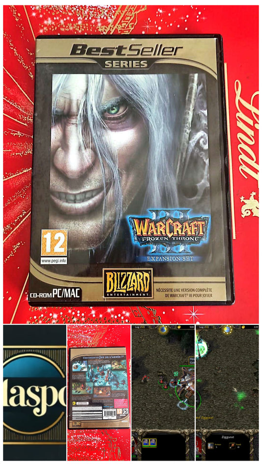 Jeu vidéo PC : warcraft 3 frozen throne jeu pc
