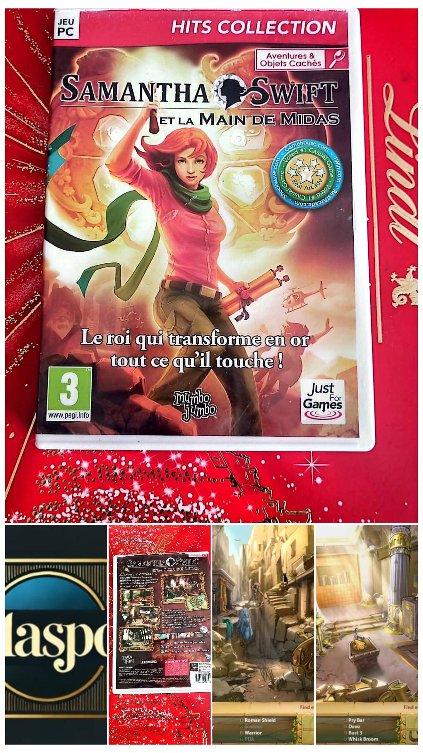 Jeu vidéo PC : Samantha swift et la main de midas jeu PC